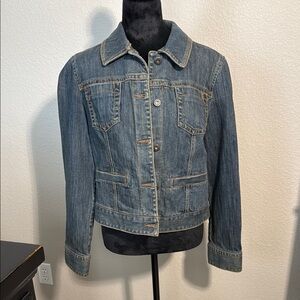 LOFT Blue Jean Jacket